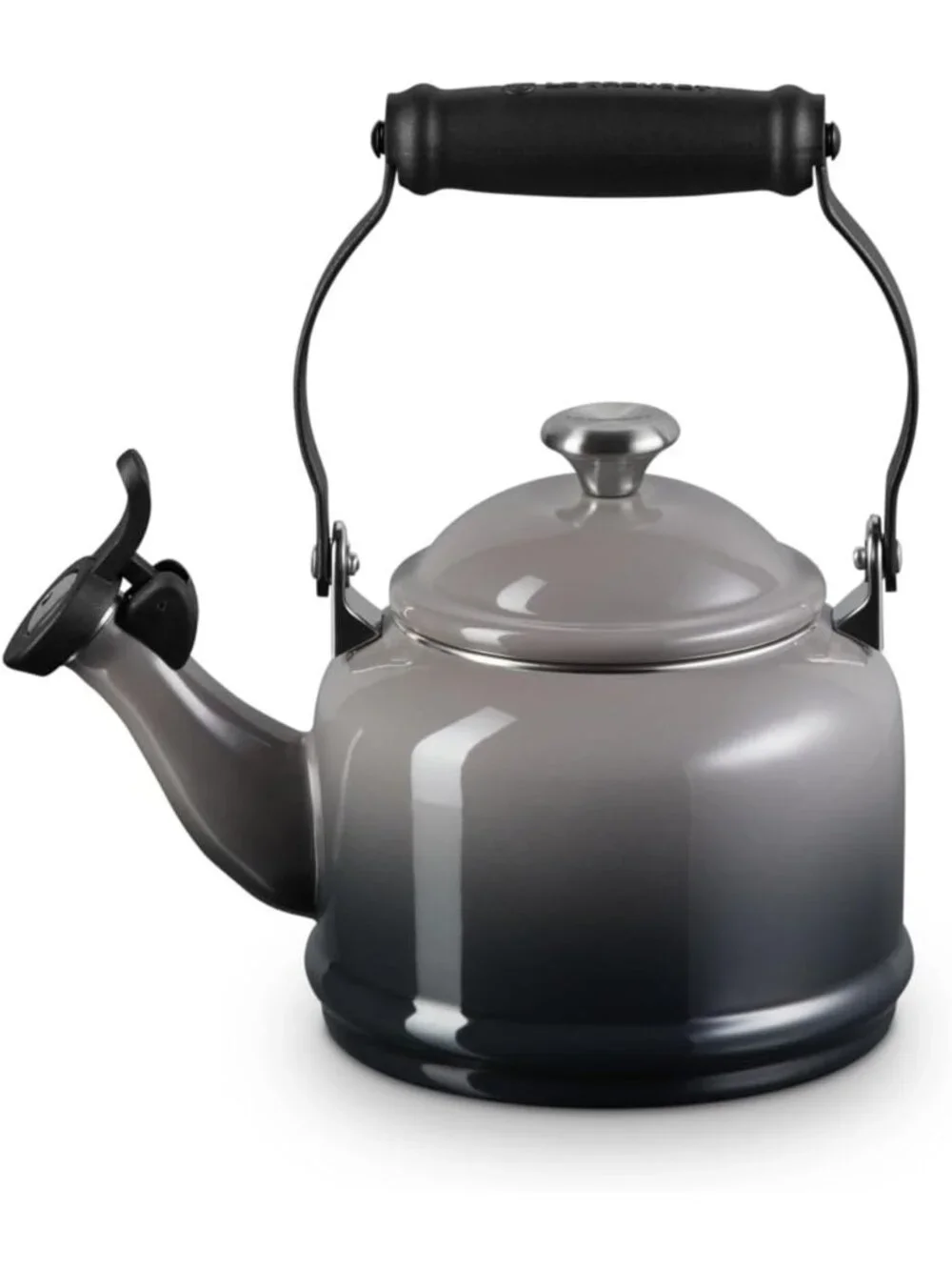 Oyster Enamel Steel Demi Teakettles 1.25 Quart Stainless steel Pot For Kitchen